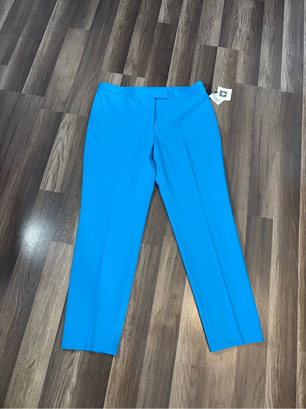NWT Anne Klein tropical blue women's pants